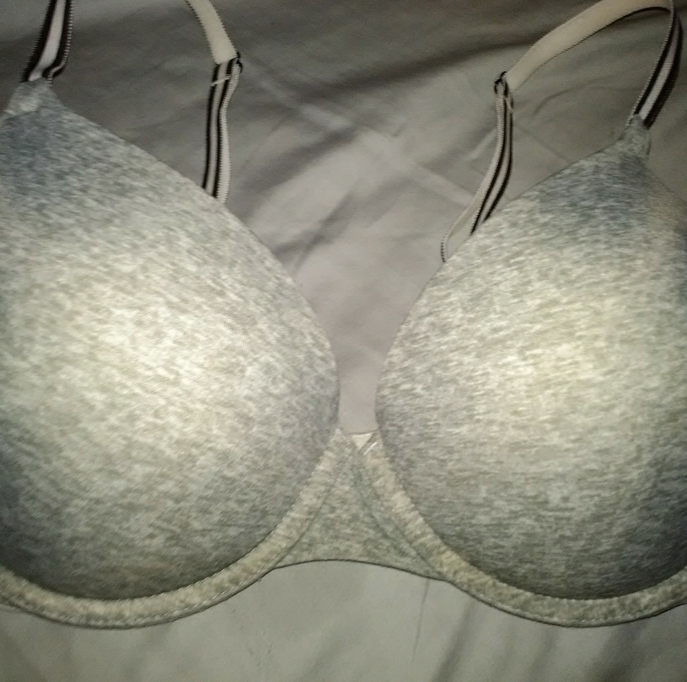 Pink Victorias Secret wear everywhere push-up bra